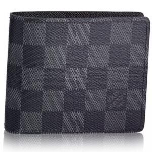 全新Louis Vuitton N63261 Damier Graphite wallet