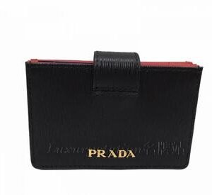 全新Prada 1MC211 VITELLO MOVE BI NERO Card Holders